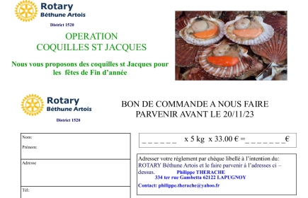 OPERATION COQUILLES SAINT JACQUES