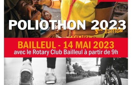 POLIOTHON 2023 - 14 MAI à BAILLEUL